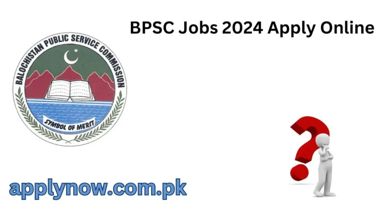 BPSC Jobs 2024 Apply Online